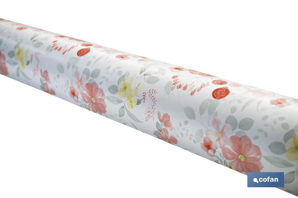 ROLLO DE HULE DISEÑO CORAL  1,40 x 20 m (PACK: 1 UDS)