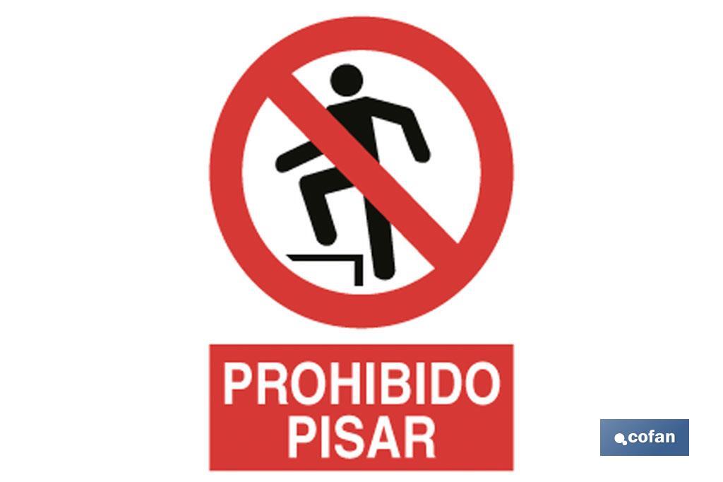 Prohibido pisar